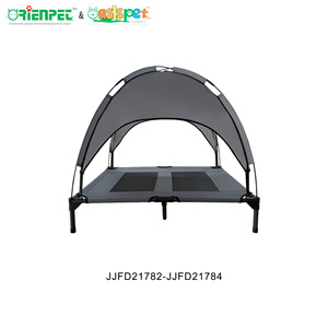 ORIENPET & OASISPET, marco de Metal, cama para perros, cuna para mascotas, tubo de acero, cama elevada plegable ajustable para mascotas, JJFD21782, productos para mascotas - Product Image 2