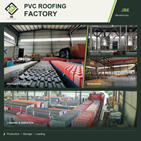 ASA UPVC Modernes Design Kunststoff-Wellplatten Verschiedene Farben PVC-Dachziegel Wasserdicht Korrosionsbeständig für Häuser