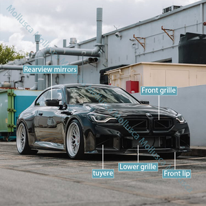 สเกิร์ตข้างคาร์บอนแท้แบบแห้ง สำหรับรถยนต์ M2 ซีรีส์ G87 - Product Image 3