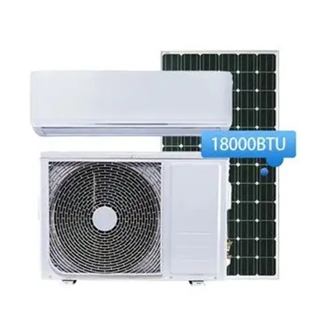 Zonne-Energie 18000 Btu Muur Solar Draagbare Split Type Airconditioners