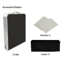 Table pliante portable de camping en métal Feistel FS-CT001 avec sac Oxford