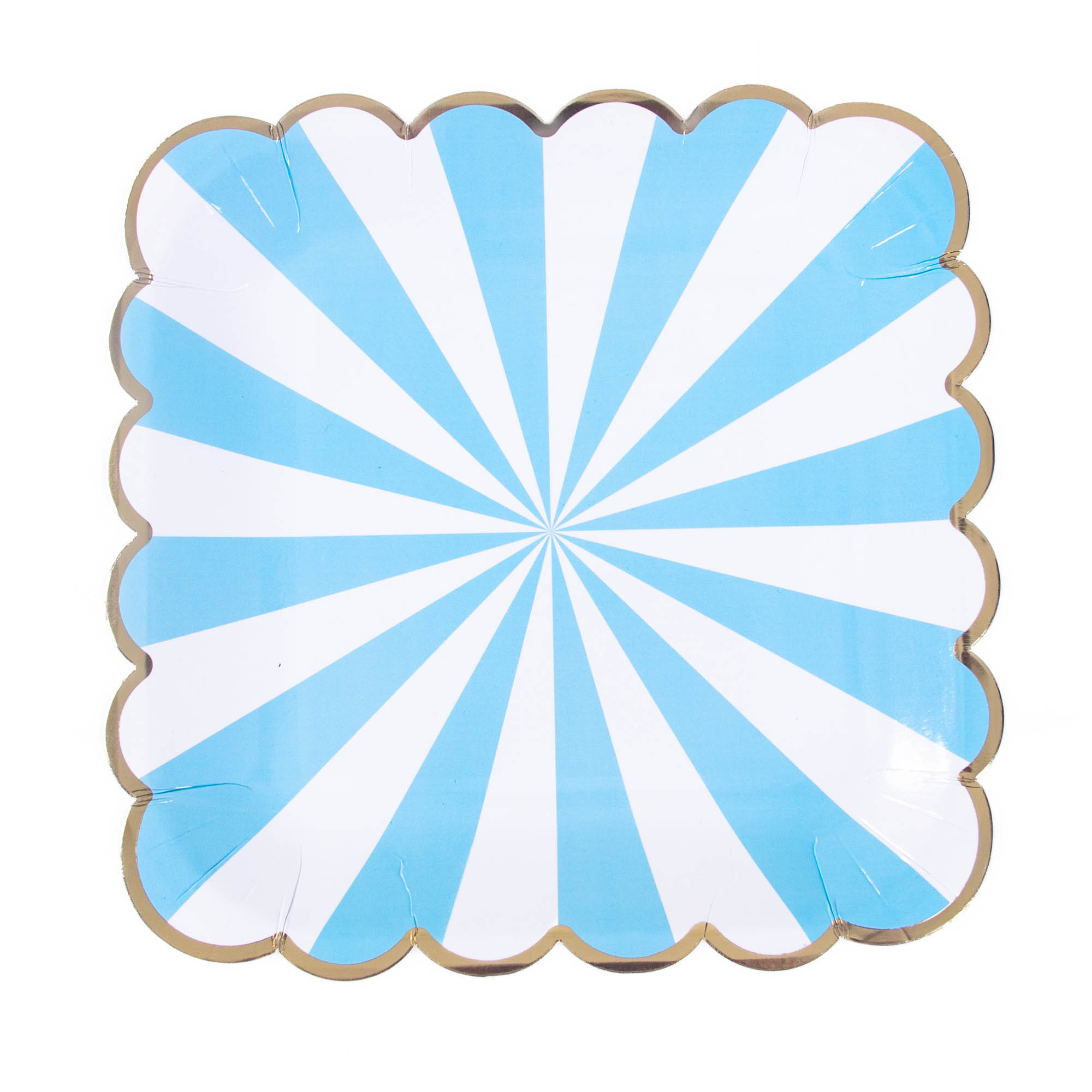 Blue 8pcs 9inch plates