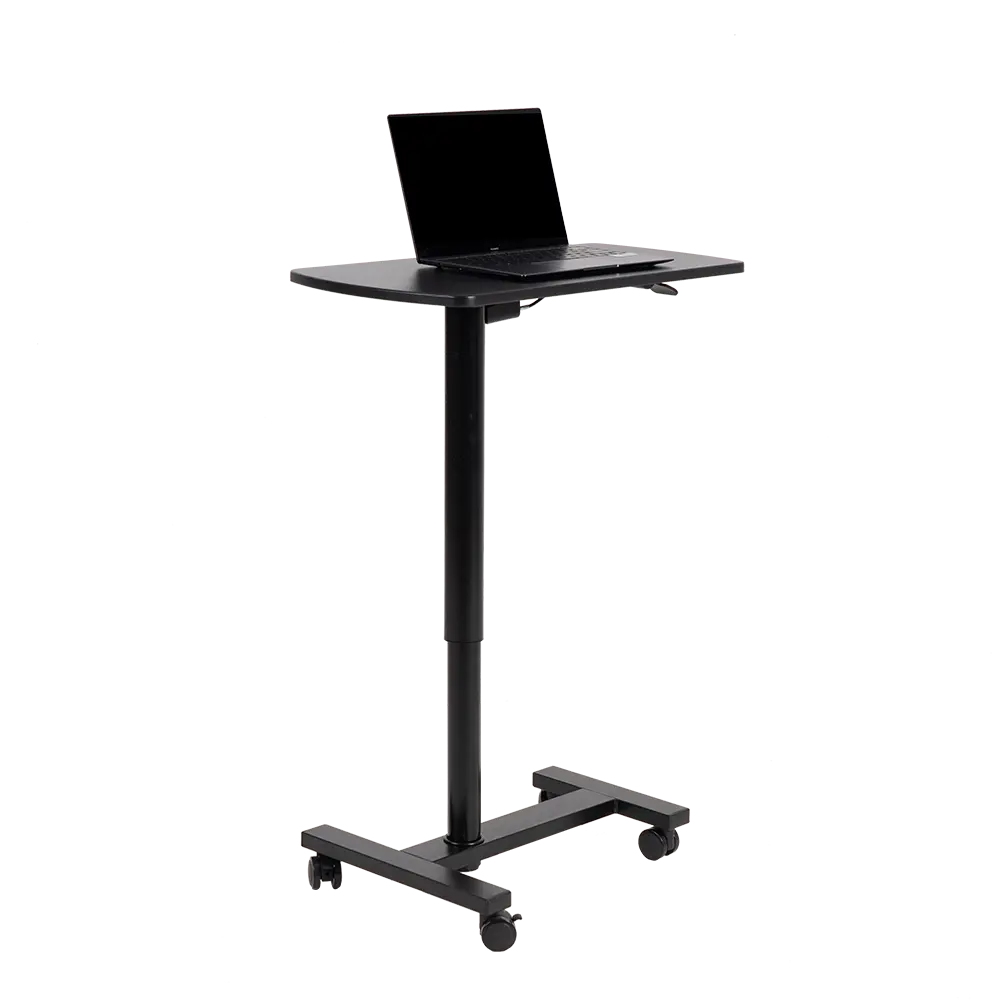 Gas Spring Sit Stand Laptop Computer Computer Table adjustable lift Height Adjustable space saving desk