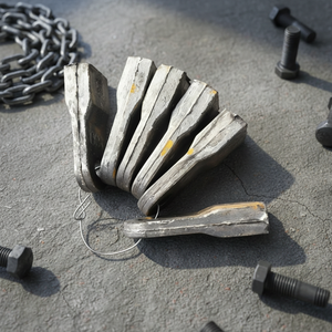 ראשי פטישים קטנים בעלי קשיות גבוהה 180, פטישי ריסוק מפלדת מנגן גבוהה, מכונת חול לריסוק, חלקי יציקת ברזל - Product Image 1