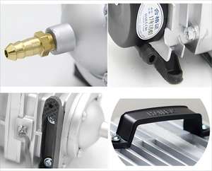 <span class=keywords><strong>Aquarium</strong></span> <span class=keywords><strong>Aquarium</strong></span> 25W Tot 500W Luchtcompressor Elektromagnetische Hailea Aco Luchtpomp - Product Image 3