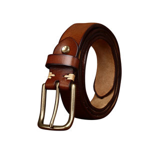 Ceinture vintage ceinture en <span class=keywords><strong>cuir</strong></span> <span class=keywords><strong>effet</strong></span> plissé boucle en cuivre ceinture en <span class=keywords><strong>cuir</strong></span> Jeans à la mode pour les femmes - Product Image 6
