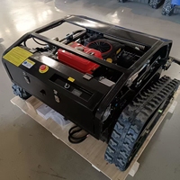 Tondeuse autotractée à fléaux 800 mm, moteur essence Loncin 22 CV, 70 °   Montée de 500 m, réservoir de carburant de 7 L, vitesse de 0 à 3 km/h