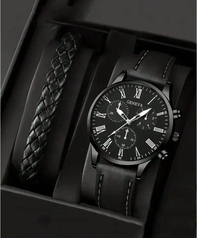 Tissu tissé noir + noir