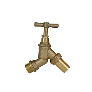 SAM-UK Bán Buôn Chất Lượng Cao Chống Ăn Mòn Bên Ngoài Chủ Đề Hose Tap 1/2 Góc 600 Wog Brass Vòi Ball Valve