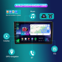 Radio stéréo multimédia HD 9 pouces Lecteur Android GPS Carplay RDS DSP 4G pour Hyundai I30 Elantra GT 2012-16