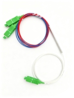 1x16 Green Mini Tube SC APC/UPC Conector Modo único 1x16 FBT Acoplador PLC Splitter Cables de comunicación Nap Box