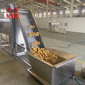 Промышленная Коммерческая полностью автоматическая машина для производства жареных картофельных чипсов, линия по производству замороженного картофеля фри - Product Image 1