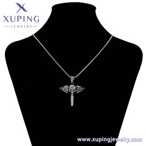 Xuping 34364 tùy chỉnh kỳ nghỉ bên Bộ Quà Tặng thép không gỉ đồ trang sức hip hop loạt Nam Cánh SỌ thiết kế thời trang Mặt dây chuyền - Product Image 2
