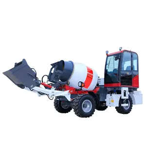 1000L Cheap Price 4x4 Cement Truck Handling Loaders for Road and Railways Self Loading Concrete Mixer Truck