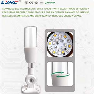ไฟสัญญาณสามสี: แดง เหลือง และเขียว ไฟเตือนแบบแตร ไฟสัญญาณอุปกรณ์เครื่องจักรโรงงาน - Product Image 3