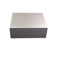 Kotak Outlet DAC casing Aloi aluminium Amplifier Audio 104*47*120 perak bergaya hitam ringan tahan lama