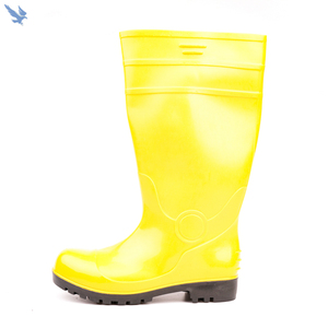 PVC không thấm nước mưa khởi động chống tác động và chống đâm thủng thép ngón chân giày cho workman - Product Image 5