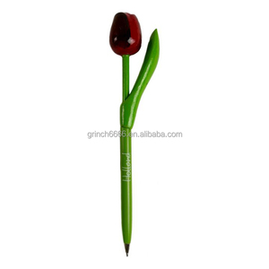 Penna <span class=keywords><strong>in</strong></span> <span class=keywords><strong>Legno</strong></span> a Forma di Tulipano, Artigianato Olandese, Intaglio a Mano, Penna <span class=keywords><strong>in</strong></span> <span class=keywords><strong>Legno</strong></span> Olandese, Regali Promozionali - Product Image 2