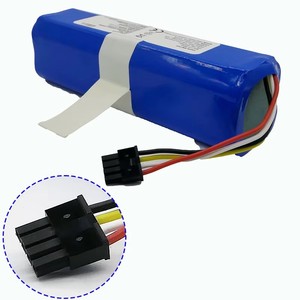Batterie d'aspirateur 14,4 V, pack de batteries puissant 5200 mAh, Pila BRR-2P4S-5200D, batteries pour robot aspirateur <span class=keywords><strong>Xiaomi</strong></span> S50 S55 T6 - Product Image 1