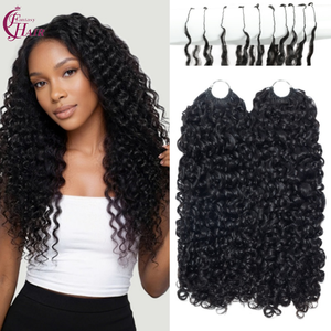 ผมต่อแบบโครเชต์ <span class=keywords><strong>Pixie</strong></span> Curly น้ำหนัก 100 กรัม/แพ็ค ผมแท้แบบไร้ปม แยกเป็นช่อสำเร็จรูป สำหรับต่อผมแบบโครเชต์ - Product Image 1