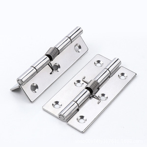 Stainless Steel 304 Self-Closing Hinge 1 Inch 2 Inch Door Window Hardware Industrial Design 4 Hole Spring Hinge - Product Image 2
