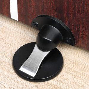 304 Stainless Steel Magnetic <b>Door</b> Stop – Hidden Floor <b>Door</b> Holder <b>Catch</b>, Nail-free Adhesive Installation, Strong Magnet for Home - Product Image 6