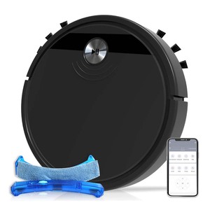Robot Aspirador Inteligente Automático con Funciones de Navegación, Barrido y Limpieza en Seco y Húmedo, Compatible con USB, CE y ROHS, para Uso Doméstico - Product Image 1