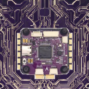 Carte de contrôle de vol Flycolor FPV F4 65A en plastique moulé sur mesure pour drone RC - Product Image 3