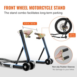 SLKE Outil de réparation Support de cale réglable Support de <span class=keywords><strong>roue</strong></span> Support de paddock de moto U + L Bras oscillant Fourche Moteur Support arrière Ascenseur - Product Image 6