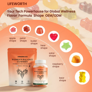 Gummies naturelles pour l'équilibre quotidien des femmes adultes, marque privée, avec mélange de <span class=keywords><strong>probiotiques</strong></span> et poudre de fruit d'ananas - Product Image 6