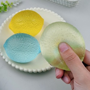 Best-Selling Premium TPE Maltose Lemon Squishy Stress <b>Ball</b> Realistic Fruit <b>Squeeze</b> Toy for Stress Relief Ages 8+ - Product Image 2