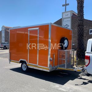 2025 Pizza Hot Dog Bbq Trailer Stainless Steel Mobile Pasta Coffee Fast Food Truck For Sale Europe - Product Image 2