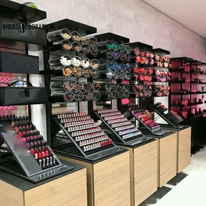 Tienda de cosméticos al por menor <span class=keywords><strong>Maquillaje</strong></span> cosmético Perfume Kiosco Stands Cabina cosmética Cuidado DE LA PIEL Boutique Diseño de interiores personalizado - Product Image 1