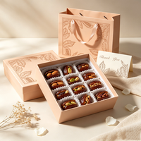 Boîte de luxe personnalisée avec couvercle et base en carton rigide pour emballage cadeau de desserts et chocolats – Vente en gros, personnalisation usine