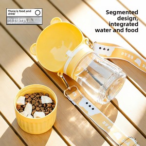 Ciotola Portatile Integrata per Acqua e Cibo per Animali Domestici - Dispenser da Viaggio per Cani - Product Image 2