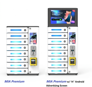 MIA Pre 8 Portes - Casier de recharge mobile à monnayeur et à carte de crédit, compatible avec les paiements sans espèces (ex. paiement par carte bancaire) Visa Master Card Google Pay - Product Image 6