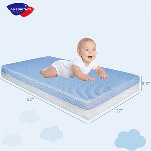 Matelas pour enfant taille personnalisée matelas en mousse à mémoire de forme pour berceau respirant matelas pour bébé respectueux de la peau - Product Image 3