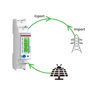 EM115-Mod-PO มิเตอร์อัจฉริยะ DC 230V <span class=keywords><strong>5</strong></span>(45) แบบเฟสเดียว RS485 Modbus RTU เครื่องวัดพลังงานสำหรับ kWh kvarh KW kVA pF Hz V A - Product Image 1