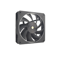 Nuevo estilo, 120mm, ARGB, efecto de luz LED, ventilador enfriador de CPU, caja de computadora para juegos y ventilador de gabinete de PC de refrigeración de escritorio