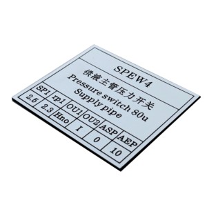 Personalised Custom Traffolyte <strong>Label</strong> with Letters Engraved <strong>Plastic</strong> <strong>Label</strong> Tags - Product Image 5