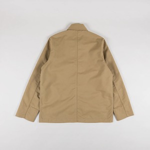 แจ็คเก็ตร้านค้าแบบกำหนดเองทรงหลวมสำหรับลุคลำลองมากขึ้นหน้าห้าปุ่มปัดโพลีเทคแบบคลาสสิก - Product Image 2