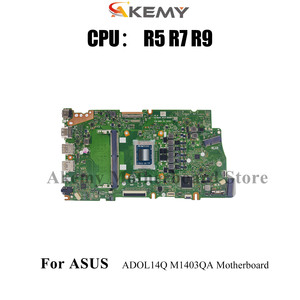 M1403qa máy tính xách tay bo mạch chủ cho Asus Vivobook m1403q adol14q m1403qa máy tính xách tay Mainboard với R5 R7 R9 CPU 100% kiểm tra OK tàu nhanh - Product Image 2