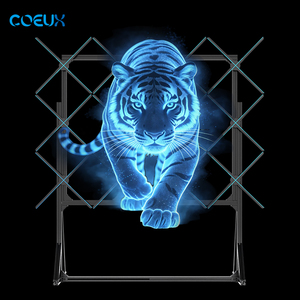 Volledig formaat hologram 3D andere reclame-apparatuur splicing LED fan videowall hologram projector 3D holografische fan apparatuur - Product Image 1