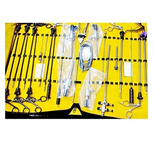 Juego de instrumentos quirúrgicos para cirugía general con tijeras, pinzas, sonda y paquete de gasas, certificado CE, clase I, herramientas manuales - Product Image 6