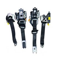 Ceinture de sécurité d'occasion pour Mercedes Benz W222 Classe S, référence OE A2228600185, ceinture de sécurité à 3 points en polyester démontable, pièce de rechange pour rétracteur de ceinture.