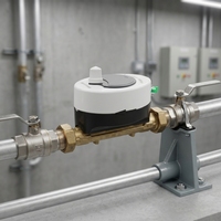 Compteur d'eau numérique à ultrasons DN20 4G Smart IoT R250, débitmètre résidentiel, lecture à distance sans fil, 3/4 pouce, IP68