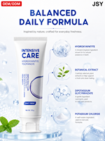Dentifrice à l'hydroxyapatite Marque Blanche 120g Menthe Fraîche Nettoyage Doux Soin des Taches Superficielles Soin Bucco-dentaire Quotidien Fabricant OEM ODM