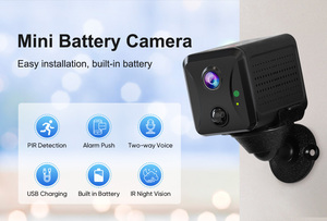 Caméra bébé intérieure sans fil LS VISION 3MP Mini avec communication bidirectionnelle, infrarouge PIR, enregistrement automatique, 4G/Wifi, Ubox - Product Image 2