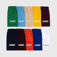Logo personnalisé OEM pour hommes, séchage rapide, entrejambe de 5 pouces, double couches de ficelle pour hommes, basket-ball uni, short en maille vierge de gymnastique pour hommes