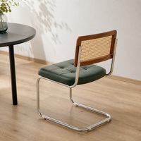 Chaise de salle à manger Wassily en métal, style médiéval, moderne et minimaliste, luxe léger, pour restaurant, salon, hôtel, chaise de bureau